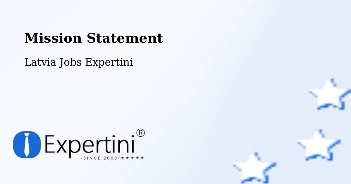Corporate Mission – Viesīte - Latvia Jobs Expertini